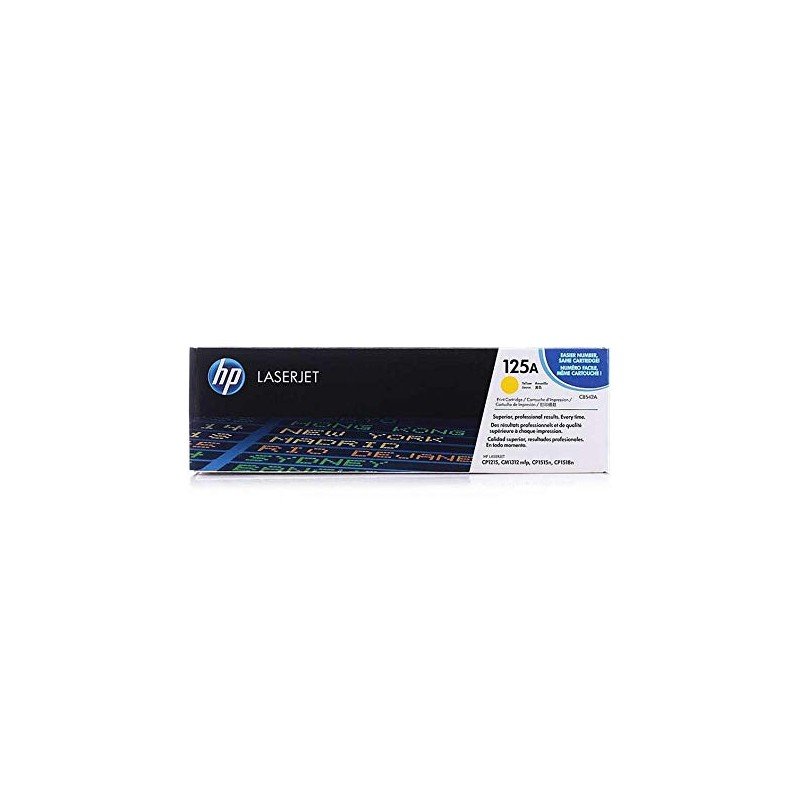 Toner HP LaserJet Original 125A Amarelo (CB542A) – sotinteiros